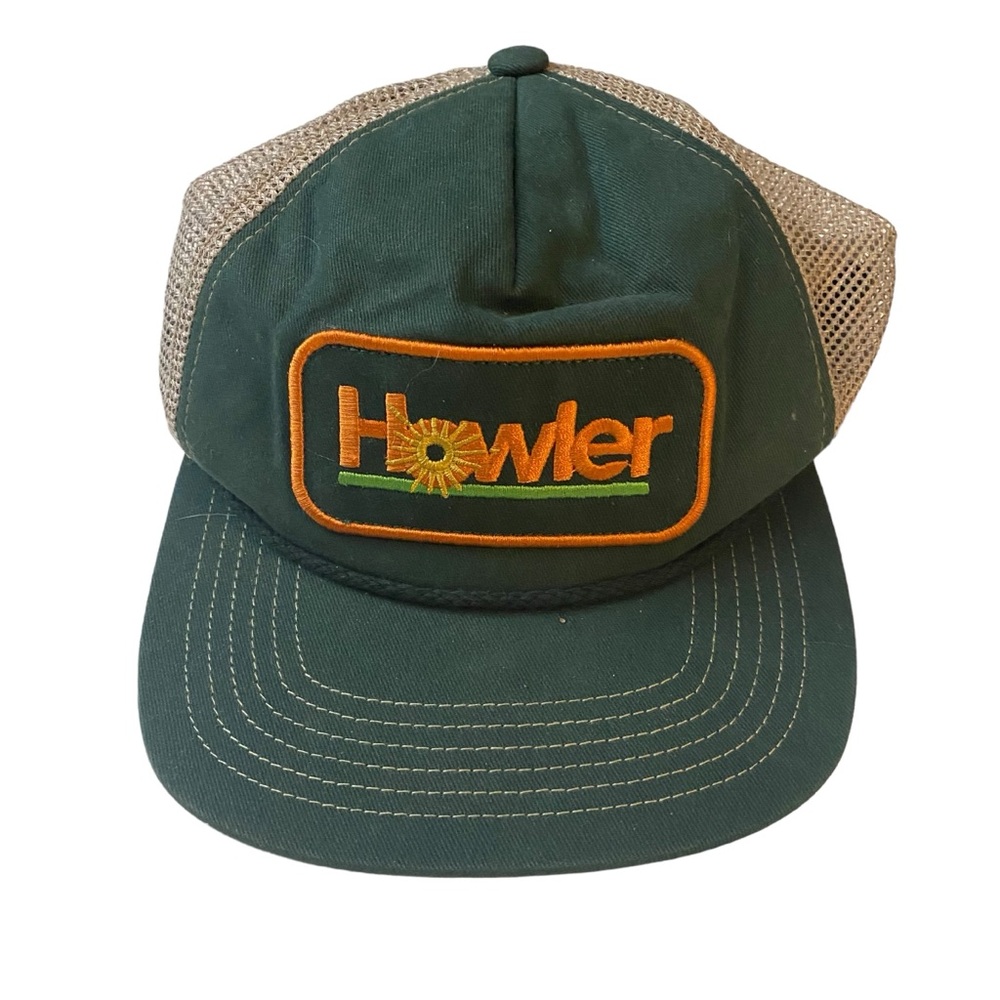 Howler Brothers Green and Tan Trucker Hat